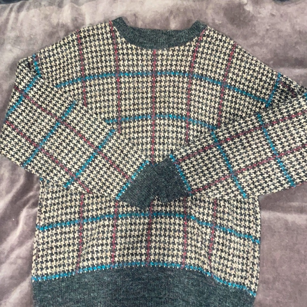 1990s vintage dad sweater size large